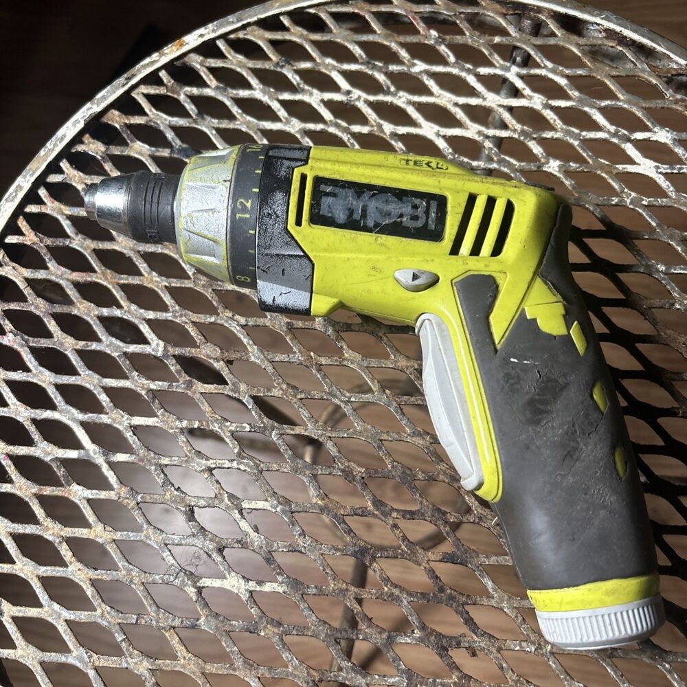 Ryobi Cordless Screwdriver Green Black HP53L 4.0V Tek4 No Battery Or Charger